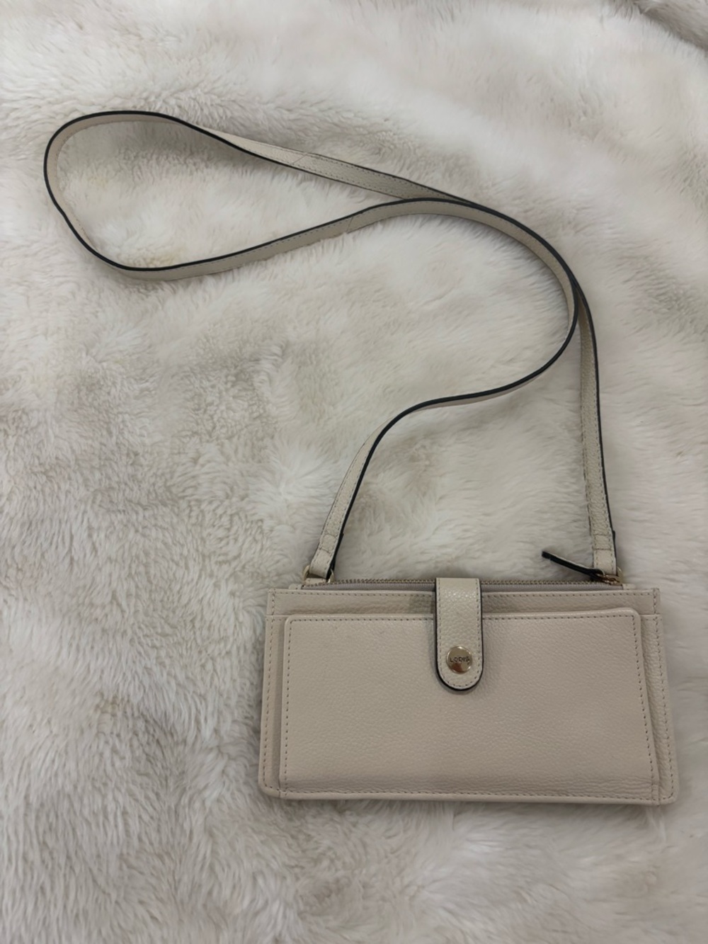 LODIS leather Crossbody Wallet Purse